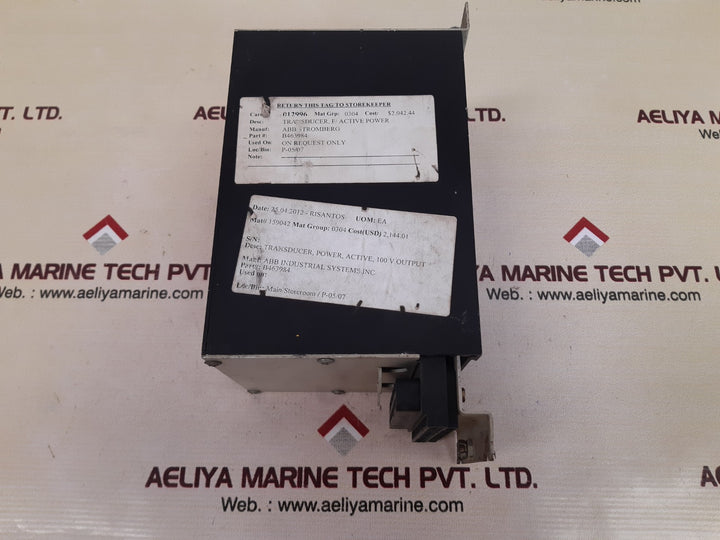 Stromberg spup 2a5 n3 transducer 50/60 hz 