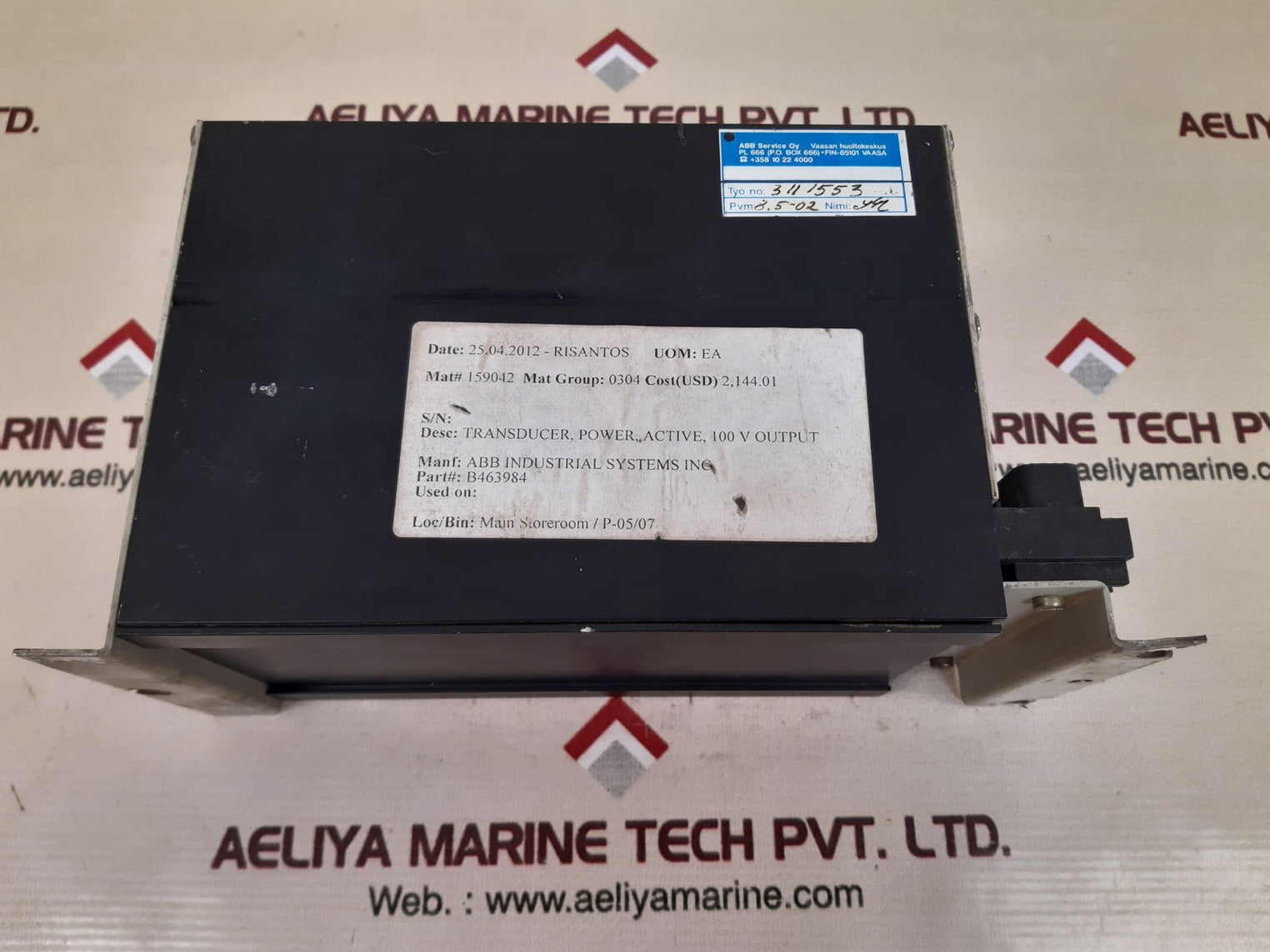 Stromberg spup 2a5 n3 transducer 50/60 hz 