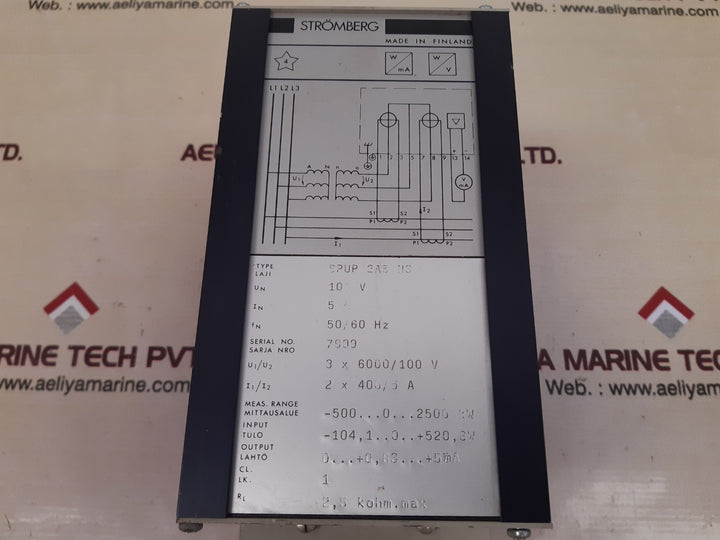 Stromberg spup 2a5 n3 transducer 5a