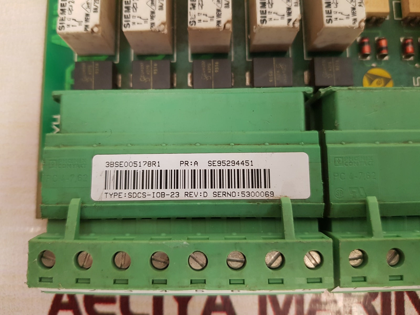 Abb sdcs-iob-23 digital connect board 3bse005178r1 