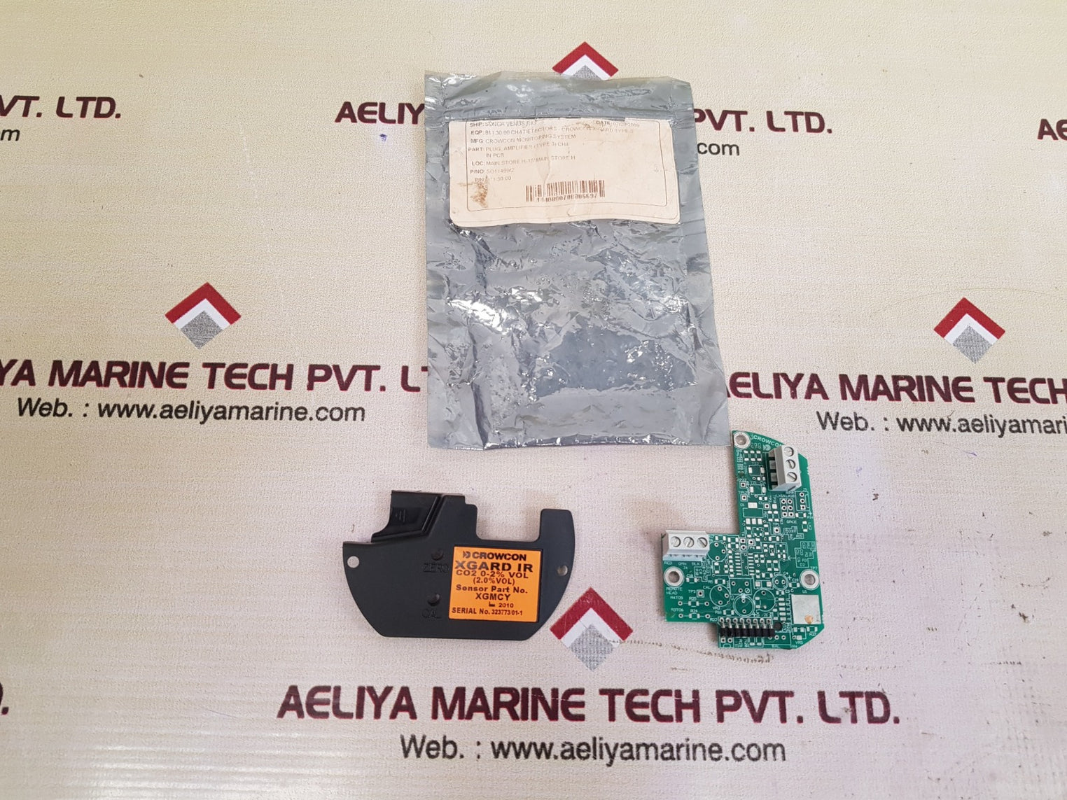 Crowcon sm6322 iss 8 pcb card s-4822 iss 8 new