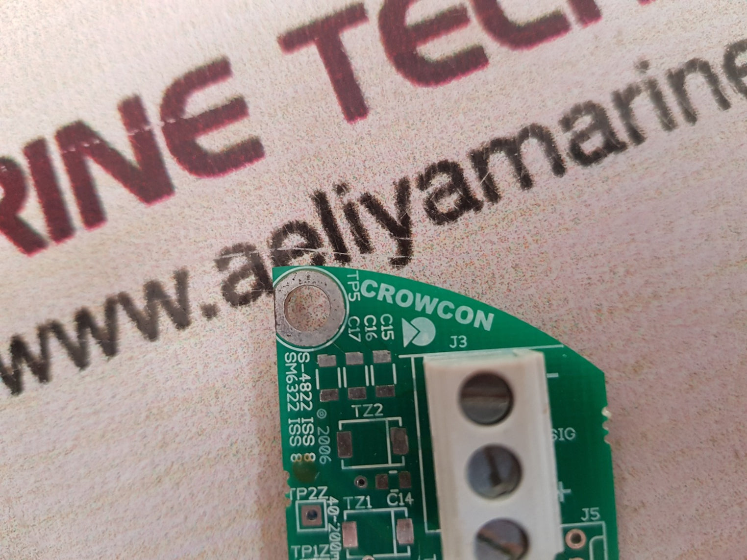 Crowcon sm6322 iss 8 pcb card s-4822 iss 8 new