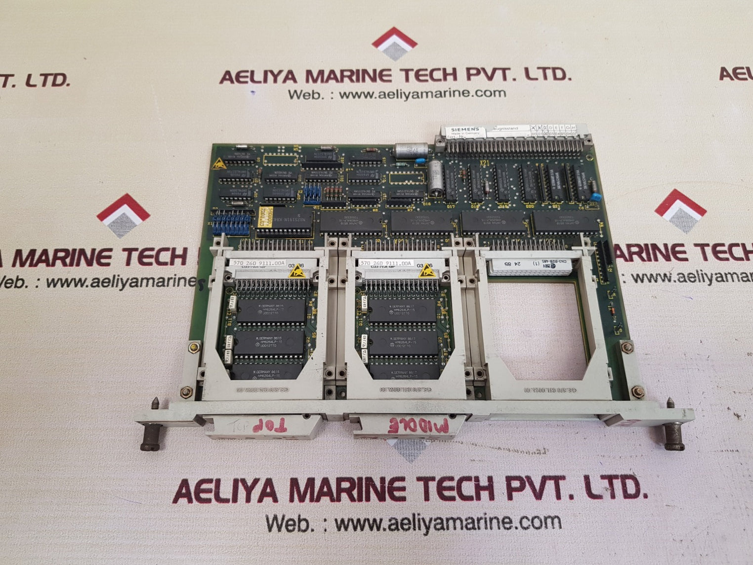 Siemens 6fx1126-0bl01 pcb card