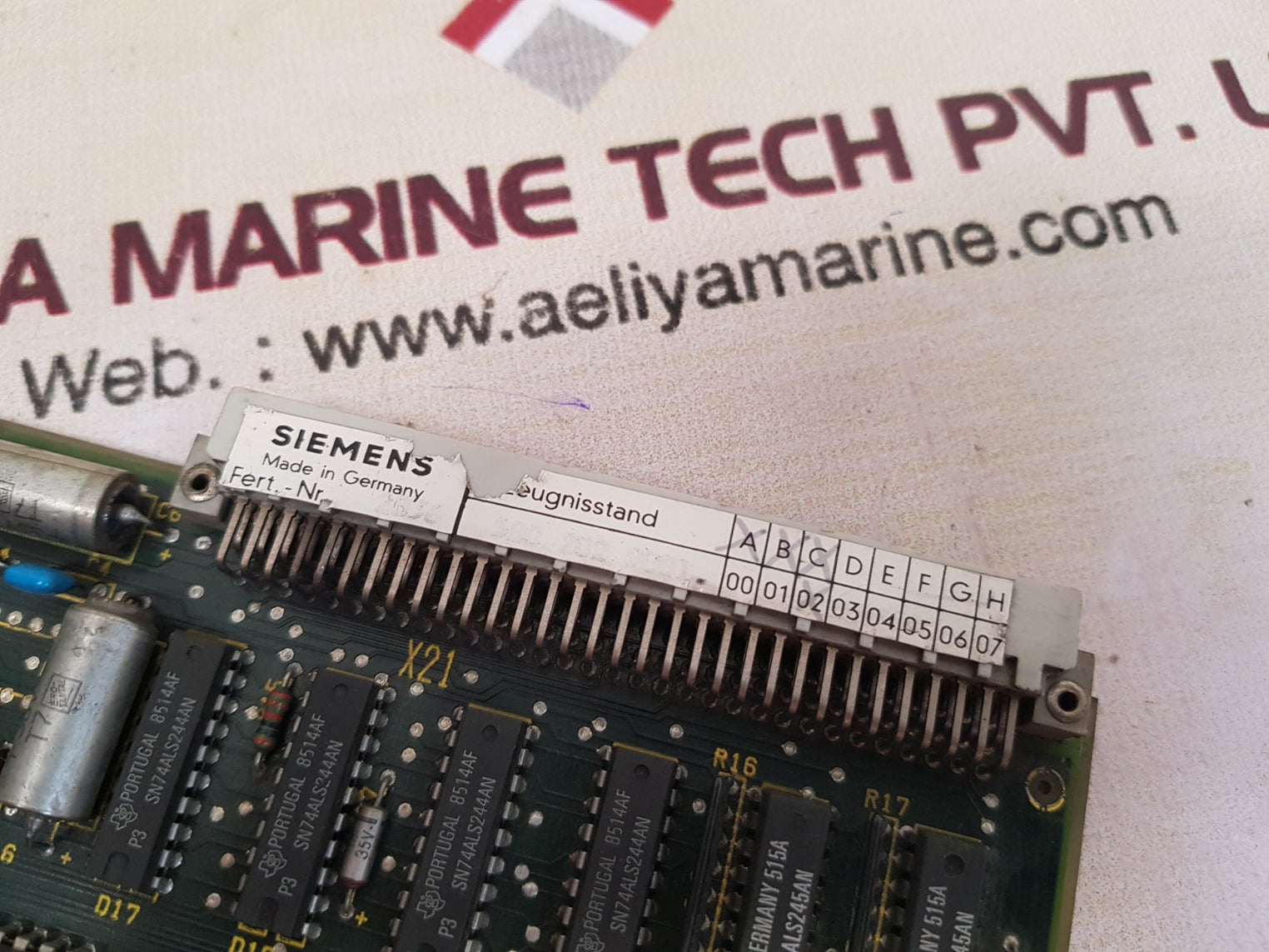 Siemens 6fx1126-0bl01 pcb card