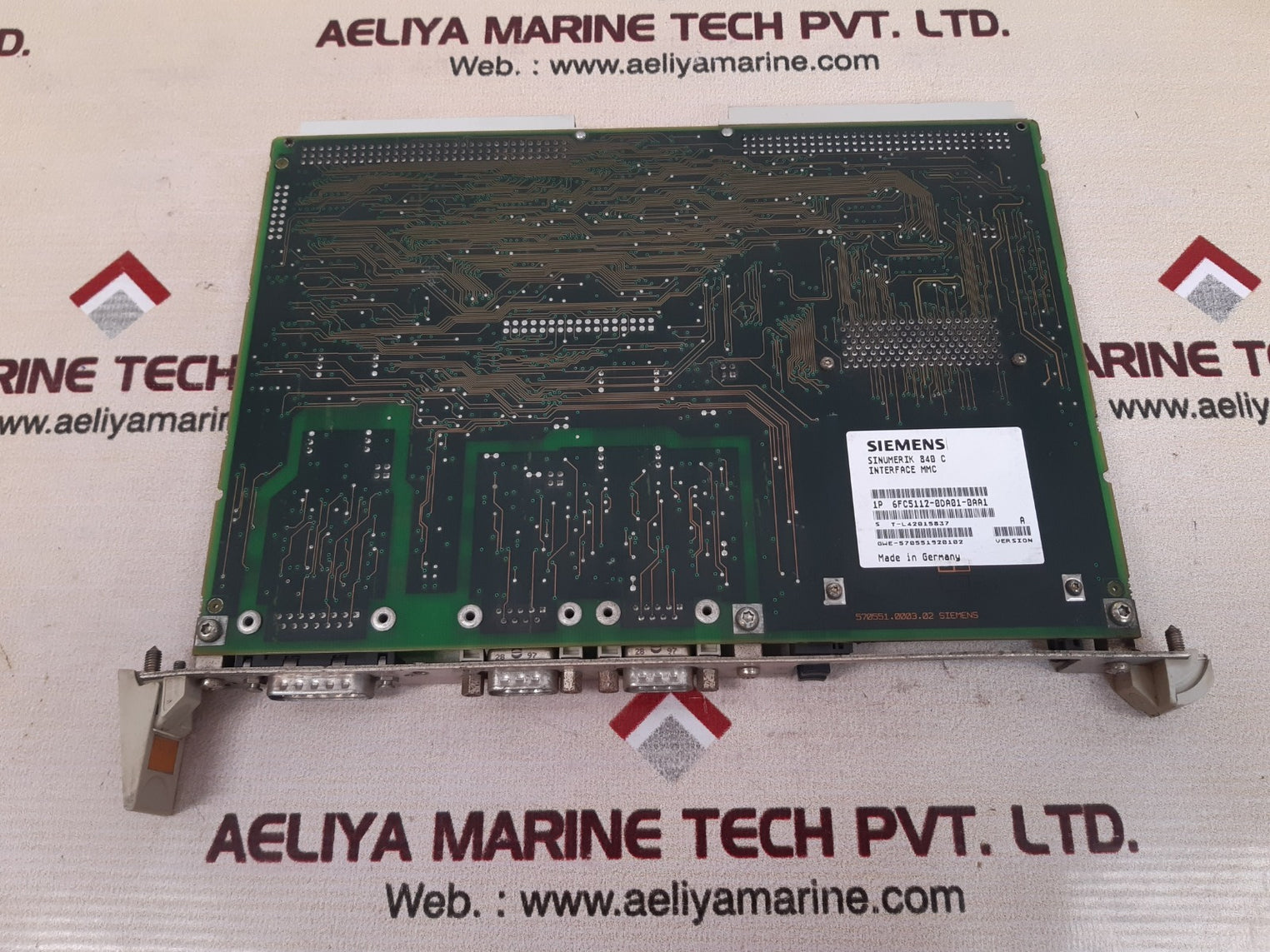 Siemens 6fc5112-0da01-0aa1 interface board