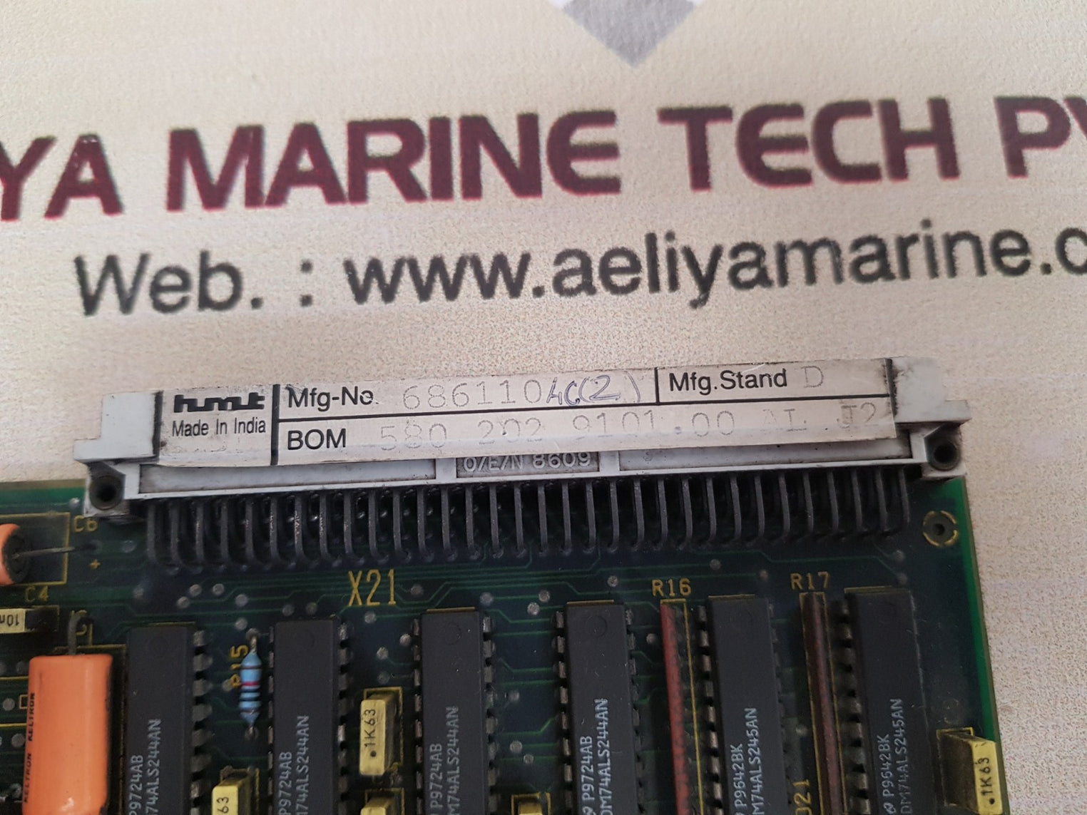 Hmt/siemens ge.580202.0002.00 pcb card