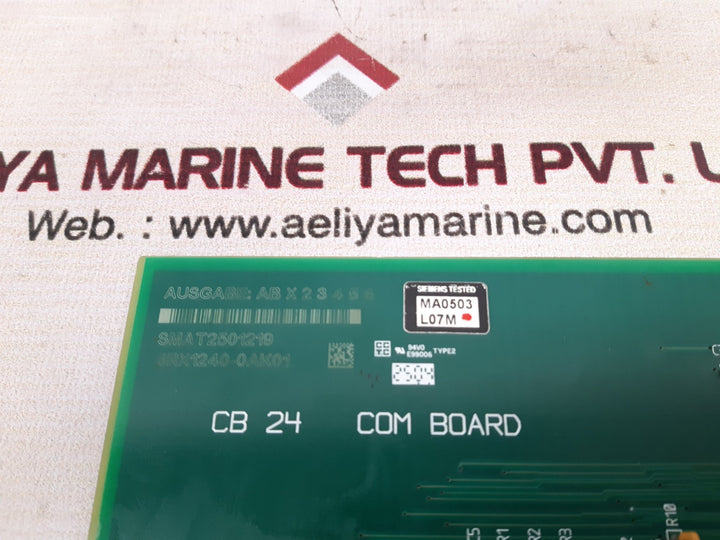 Siemens 6rx1240-0ak01 communication module 