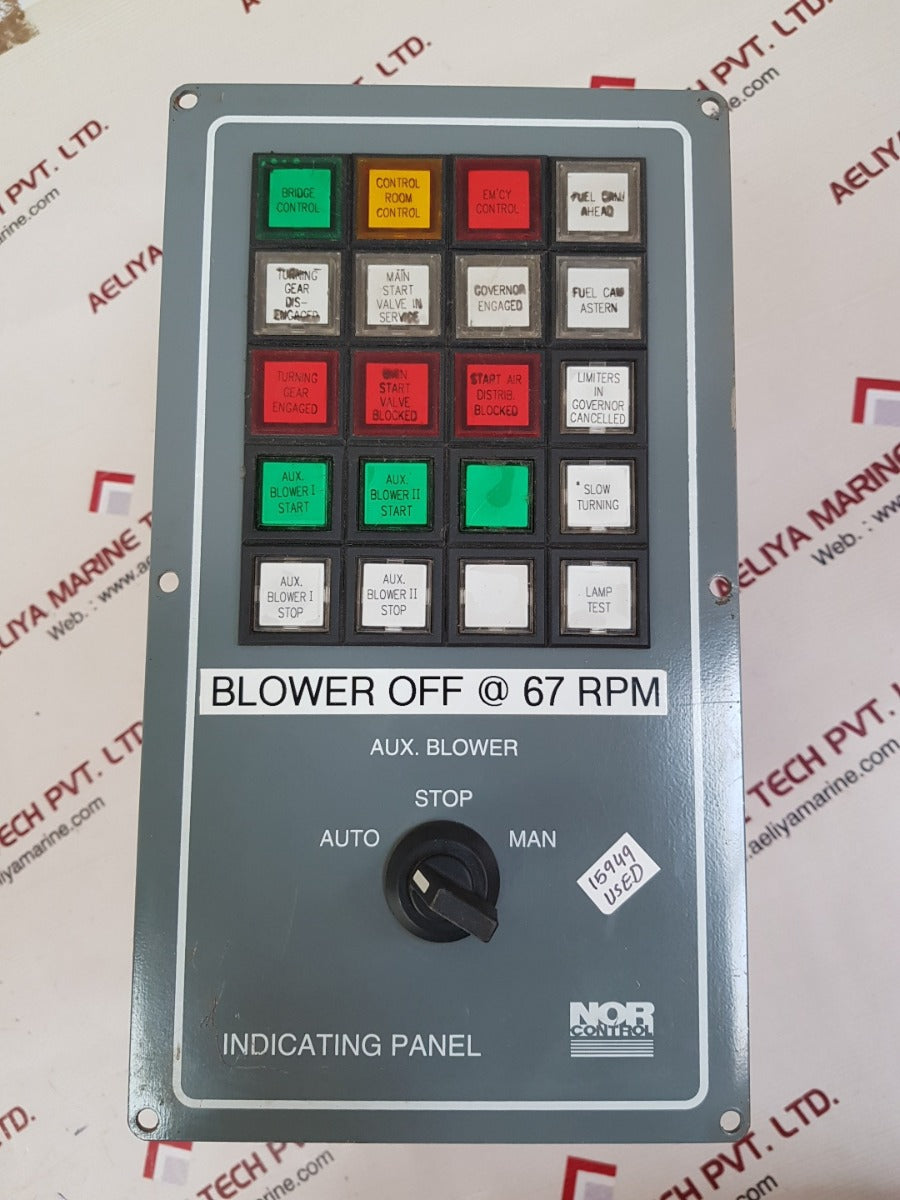 Norcontrol indicating panel