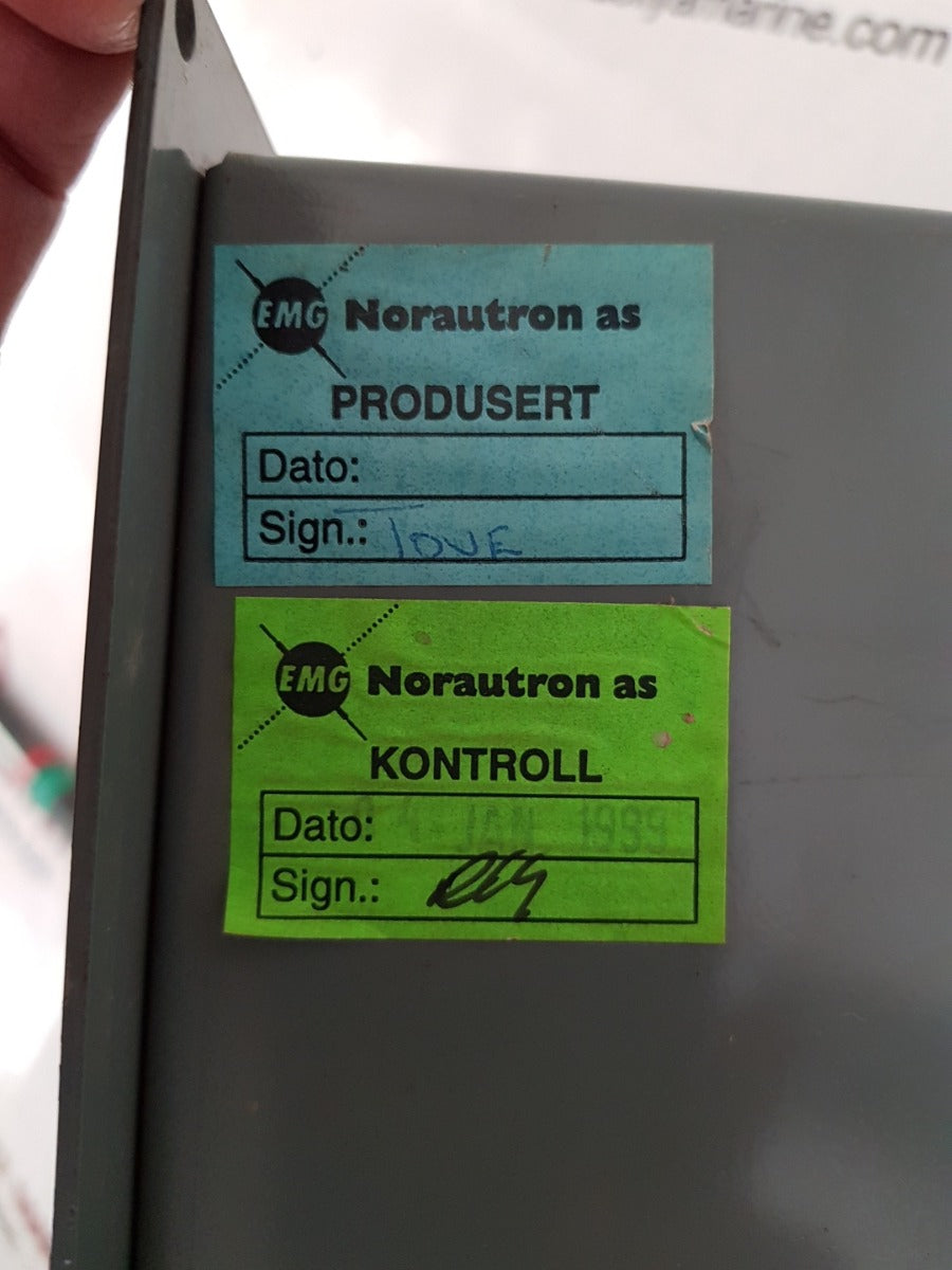 Norcontrol indicating panel