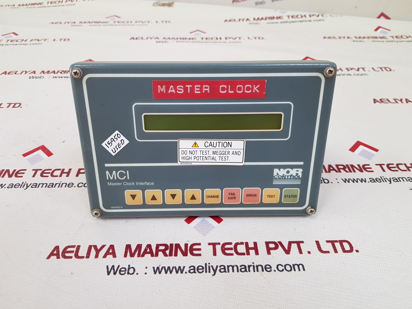 Nor control master clock