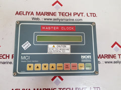 Nor control master clock