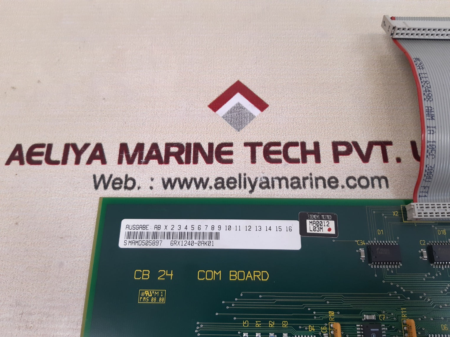 Siemens 6rx1240-0ak01 communication module cb 24 com board