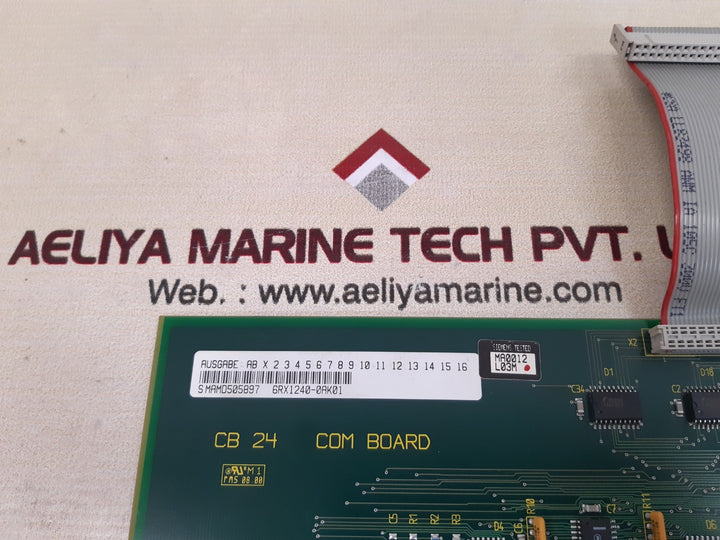 Siemens 6rx1240-0ak01 communication module cb 24 com board