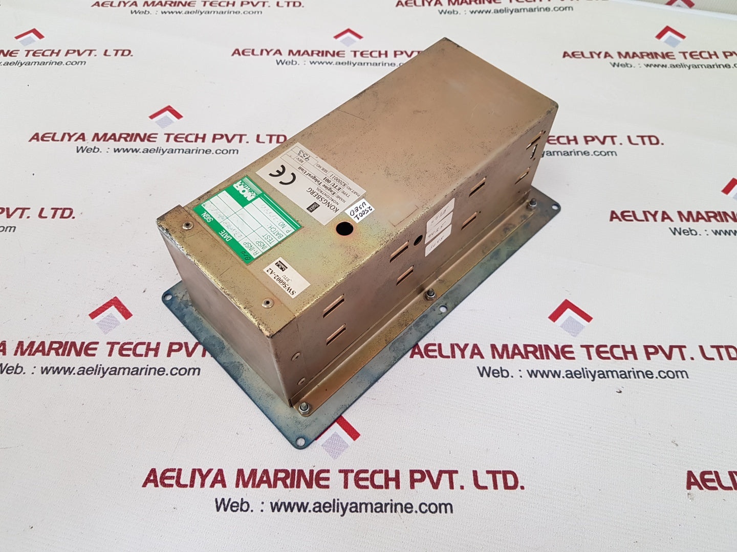 Kongsberg nor control etu 001 engine telegraph unit 8200011