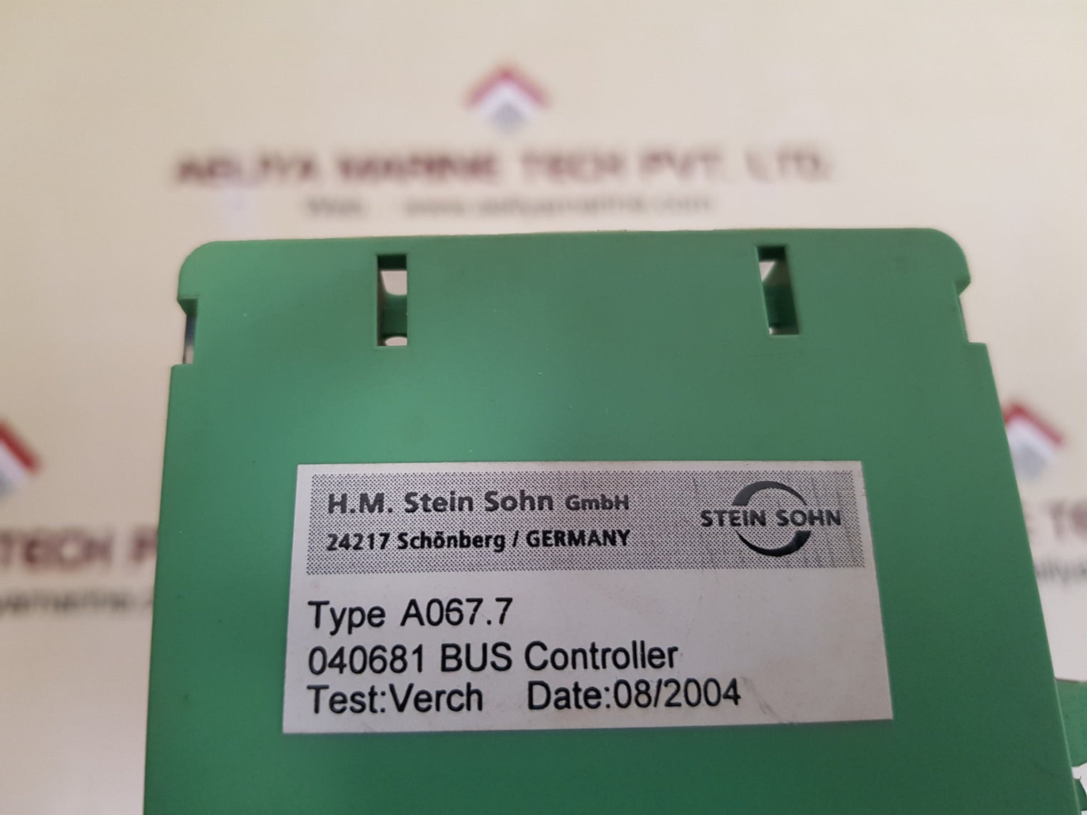 Stein sohn a067.7 mtbus controller