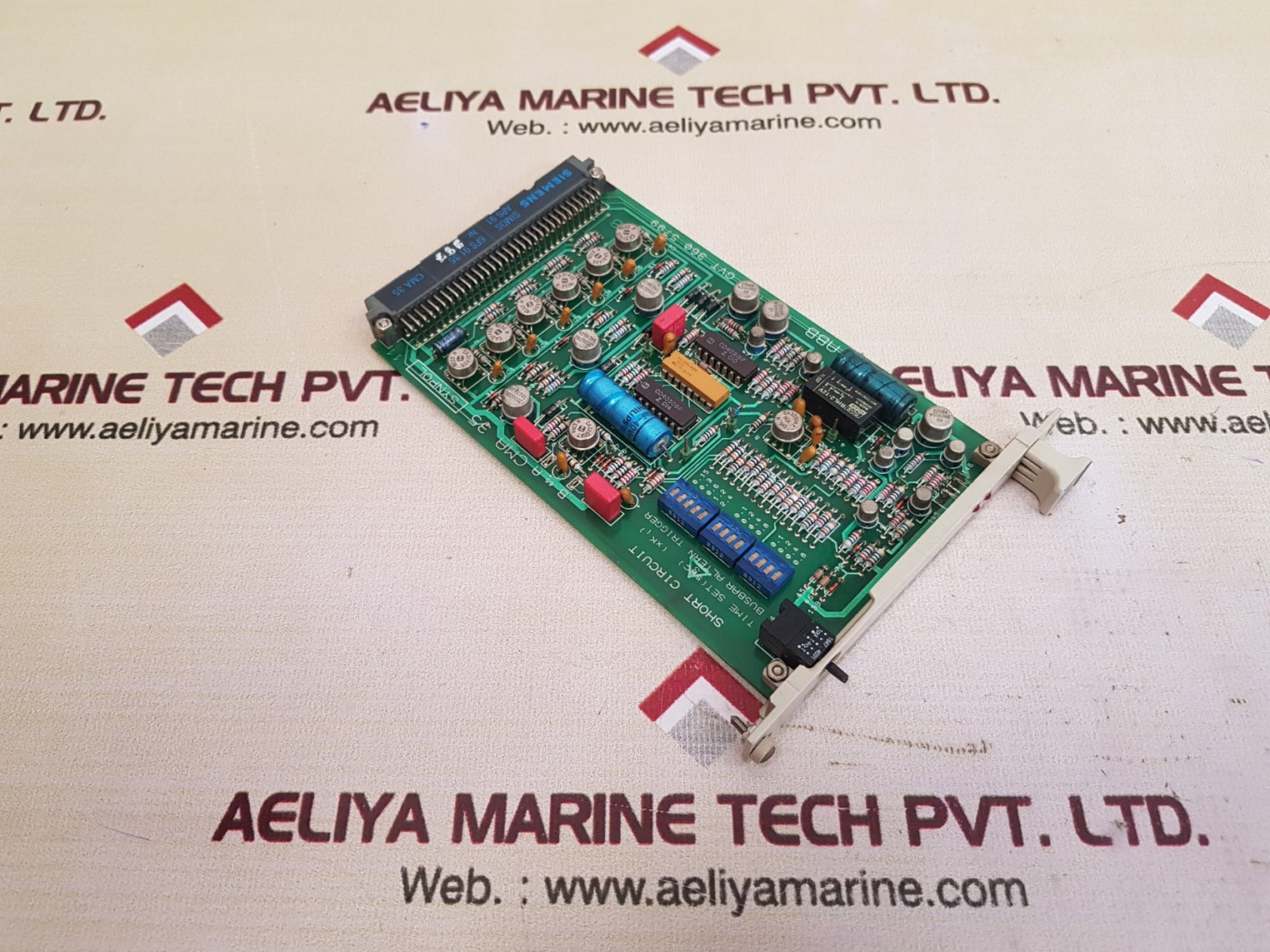 Abb cma35 gvt 360 5799 short circuit card siemens 6fs 91 35