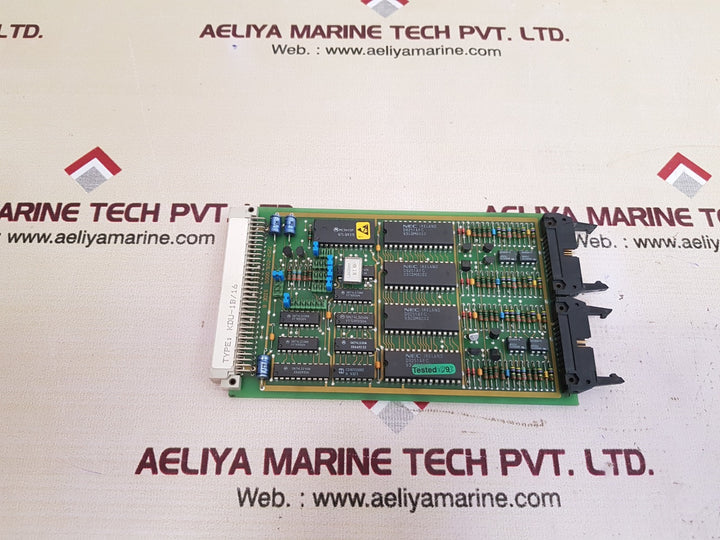 Kongsberg autronica kdu-1b/16 communication board 7252-009.0005