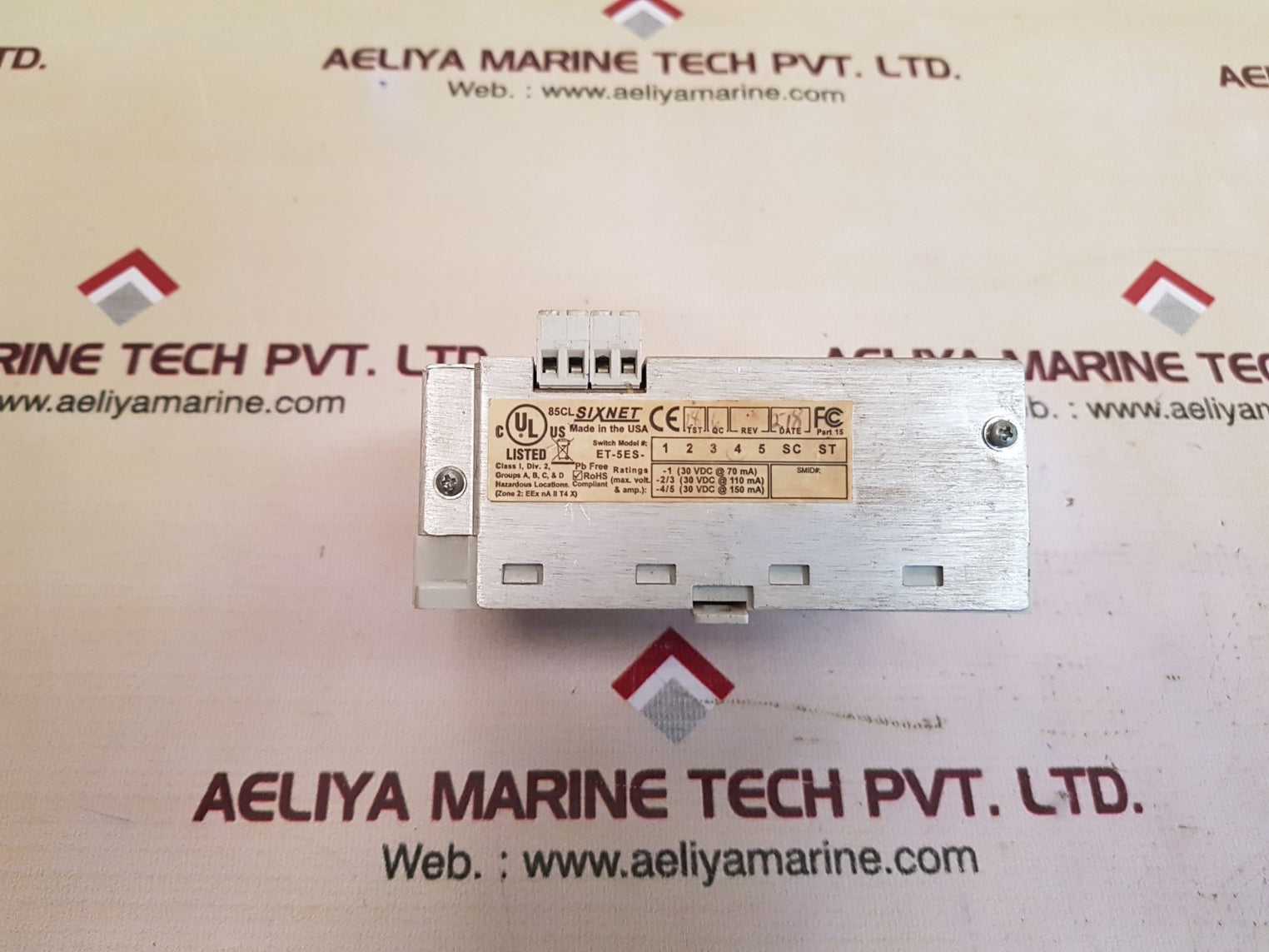 Sixnet et-5es industrial ethernet real-time switch