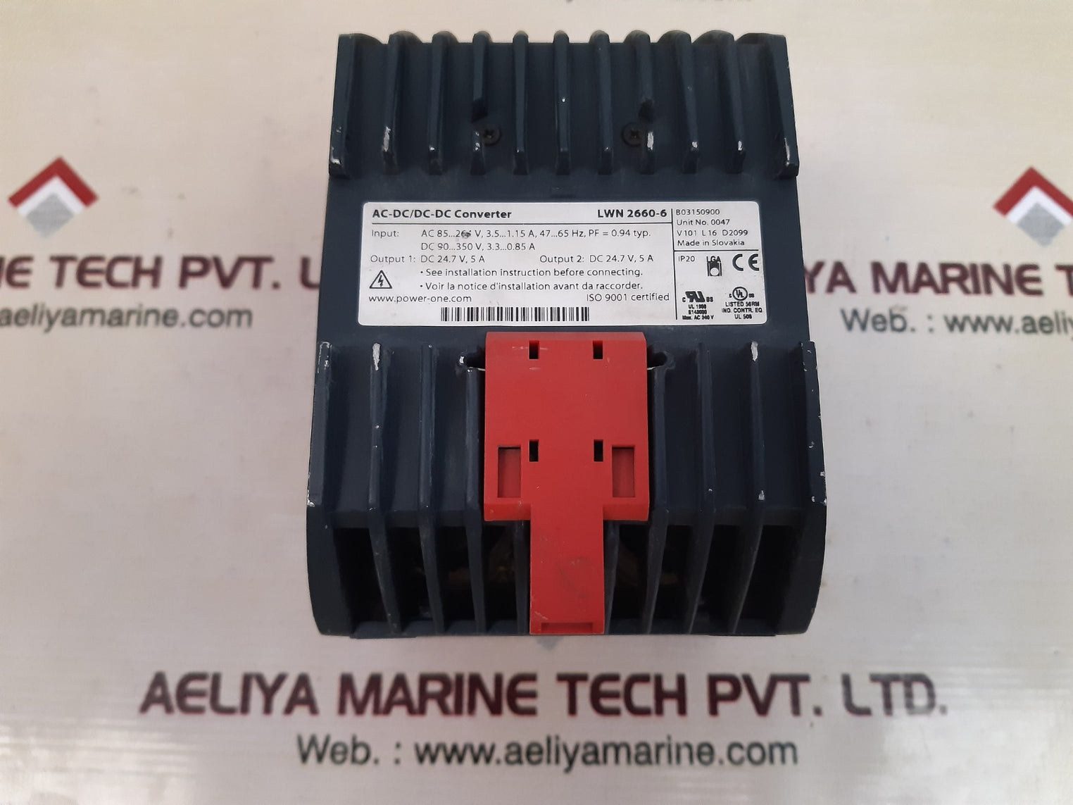 Melcher power-one lwn 2660-6 ac-dc / dc-dc converter 