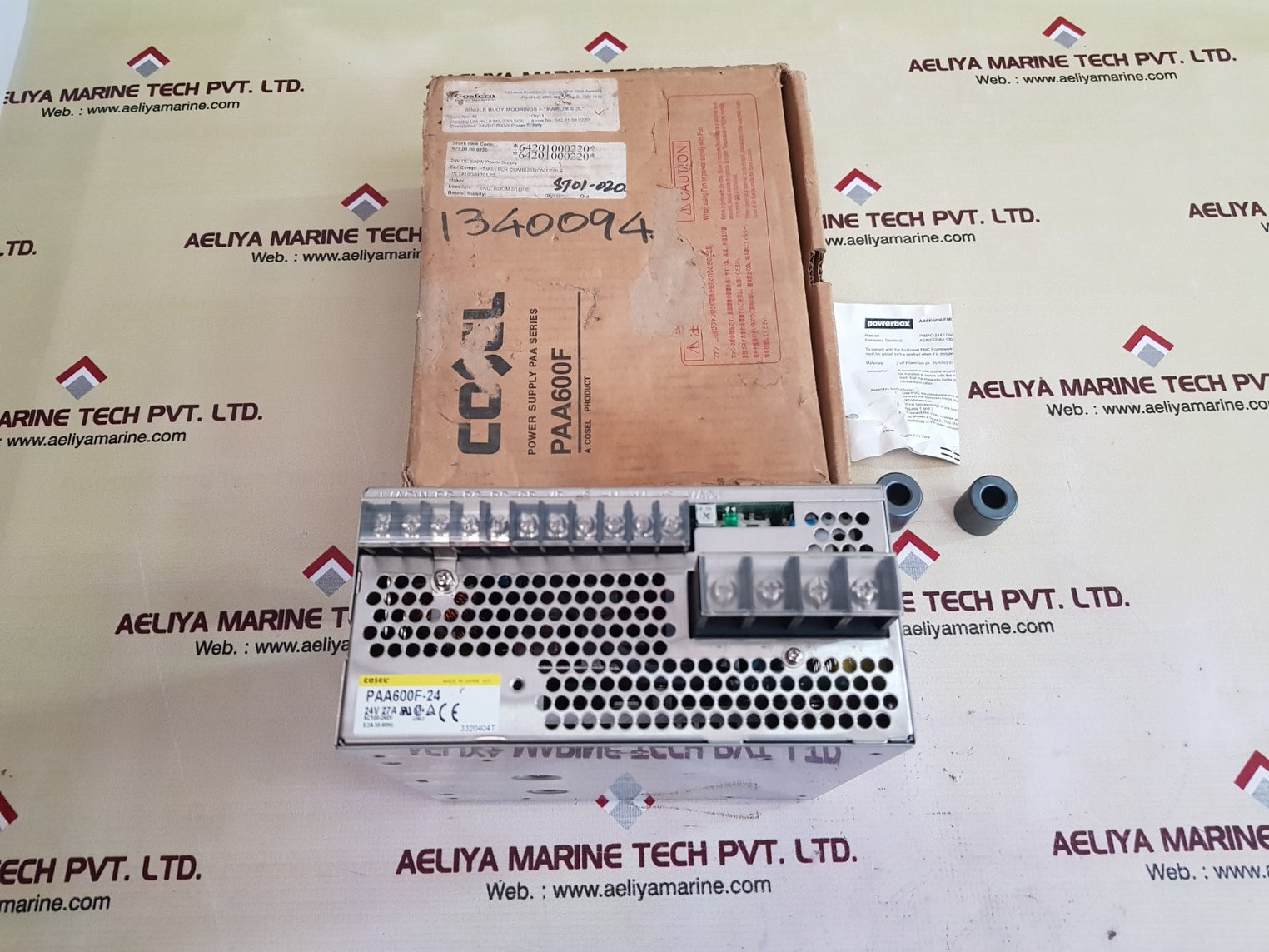 cosel paa600f-24 power supply
