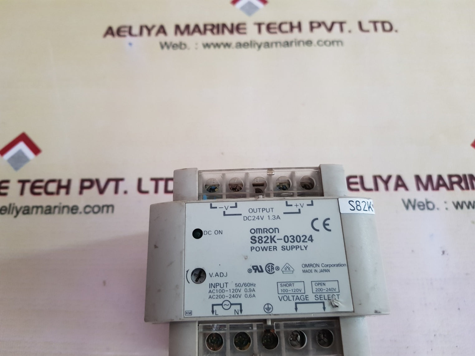 Omron corporation s82k-03024 power supply module