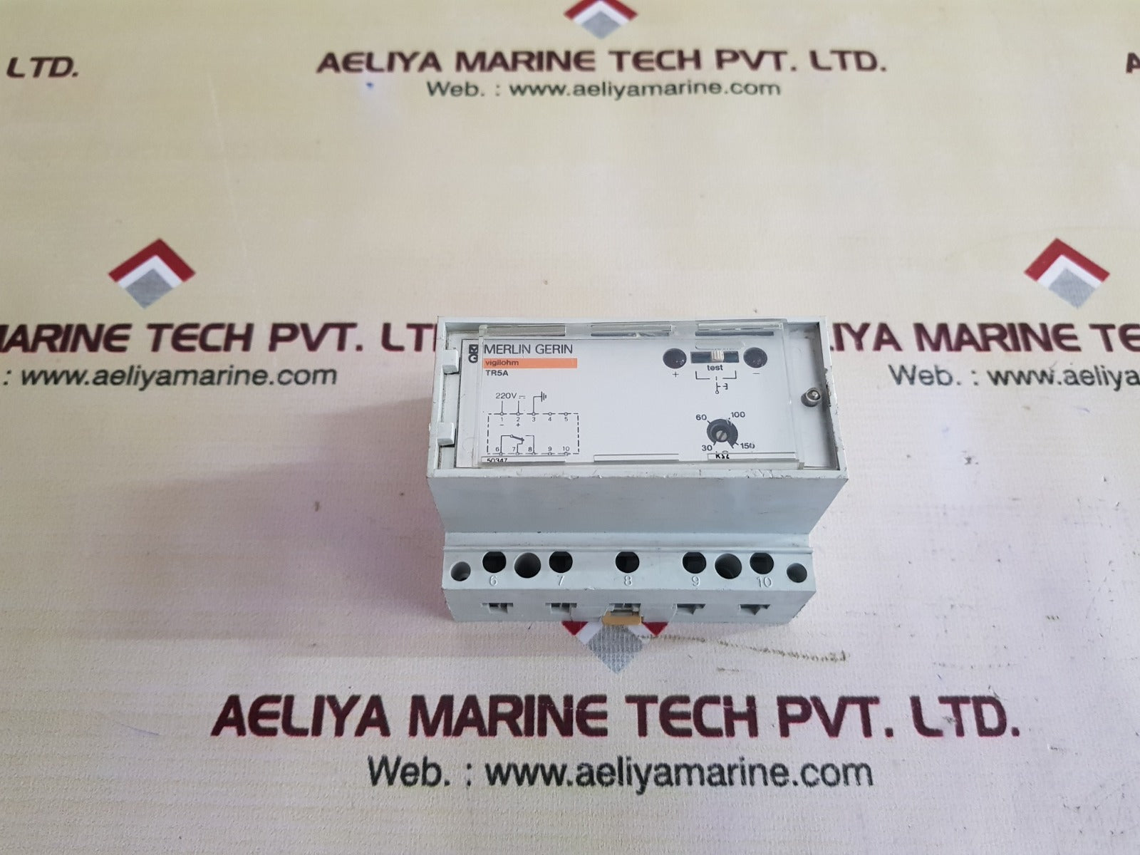 Vigilohm /merlin gerin tr5a insulation monitoring device 