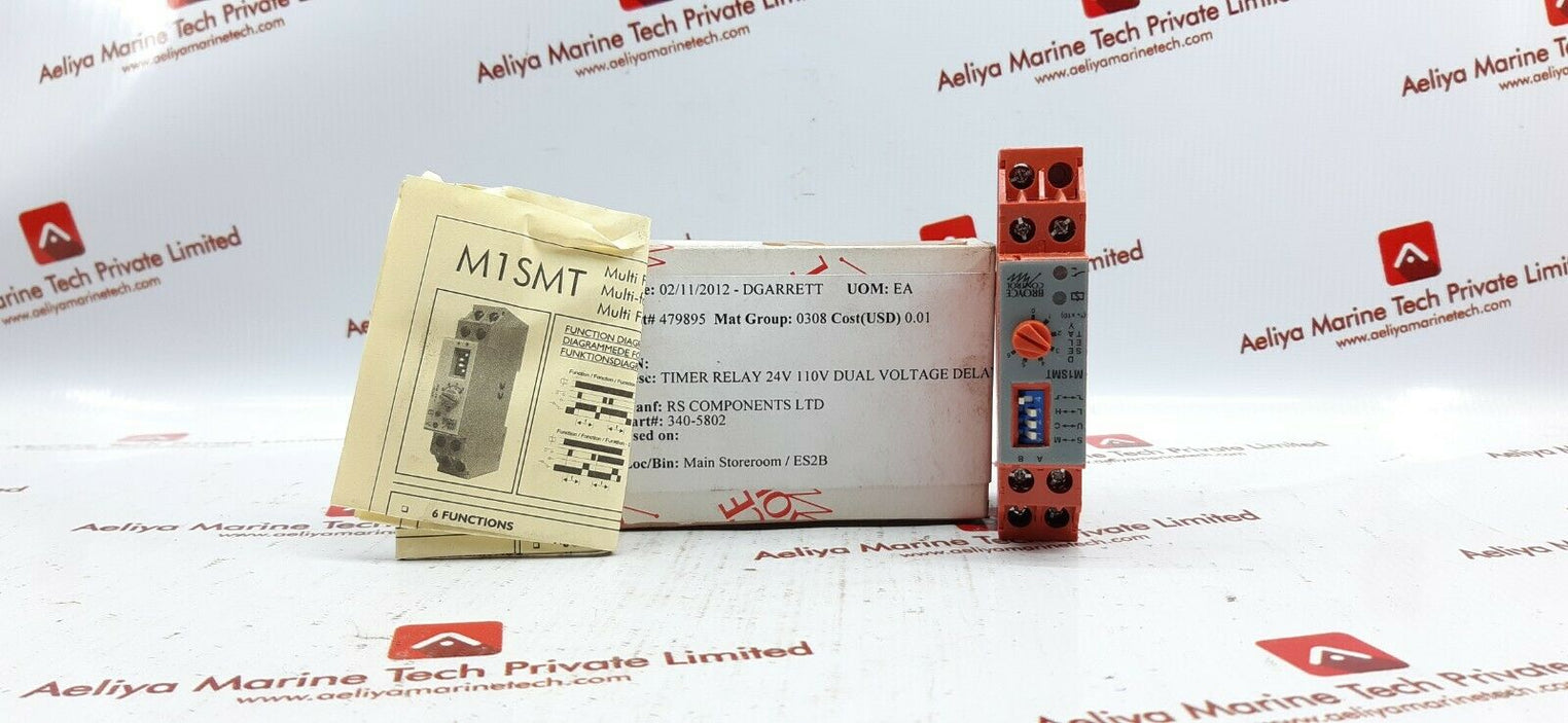 Broyce control m1smt multifunction time delay 24v 110v