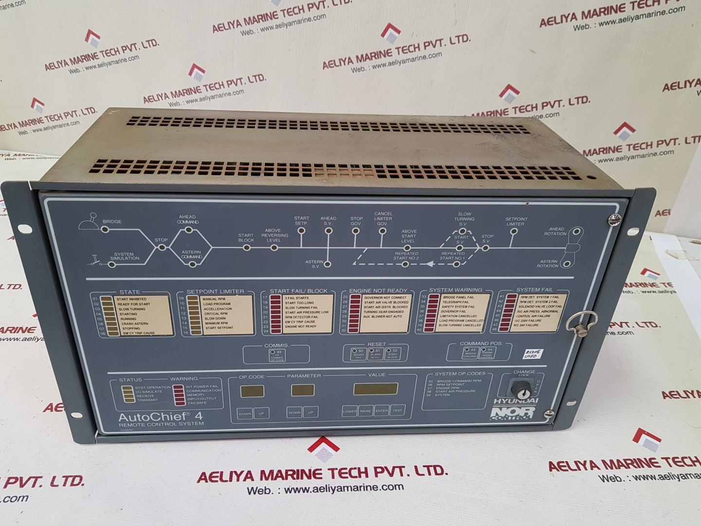 Kongsberg norcontrol ac4ecr auto chief 4 control room unit