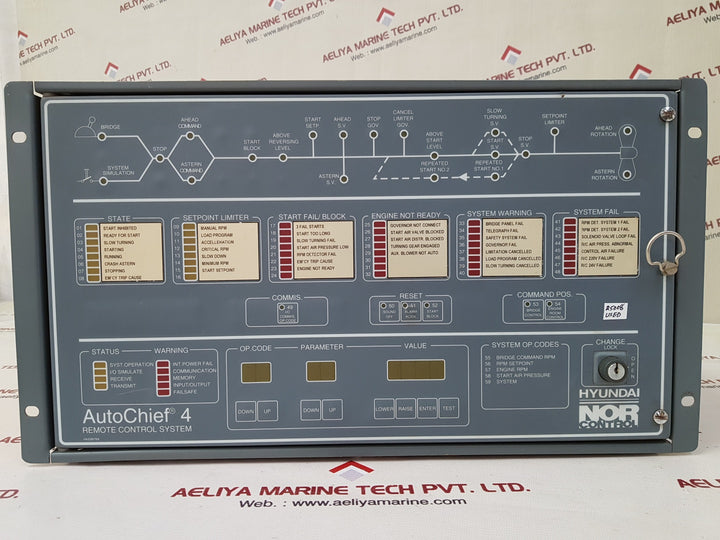 Kongsberg norcontrol ac4ecr auto chief 4 control room unit