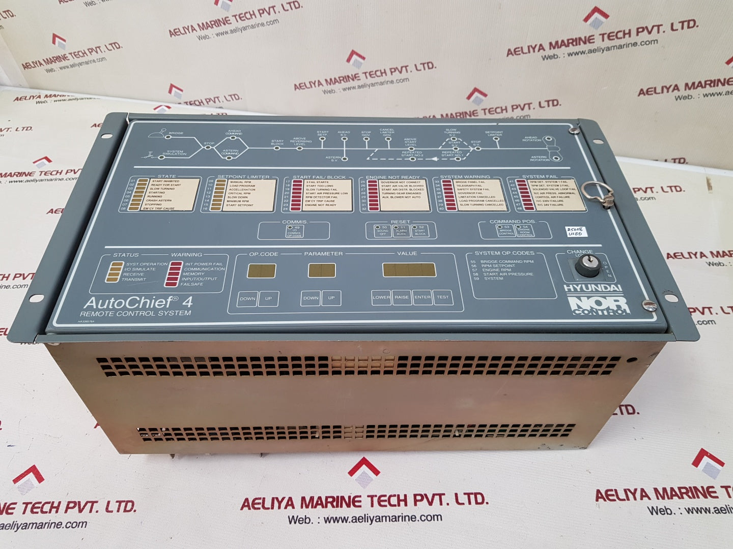 Kongsberg norcontrol ac4ecr auto chief 4 control room unit