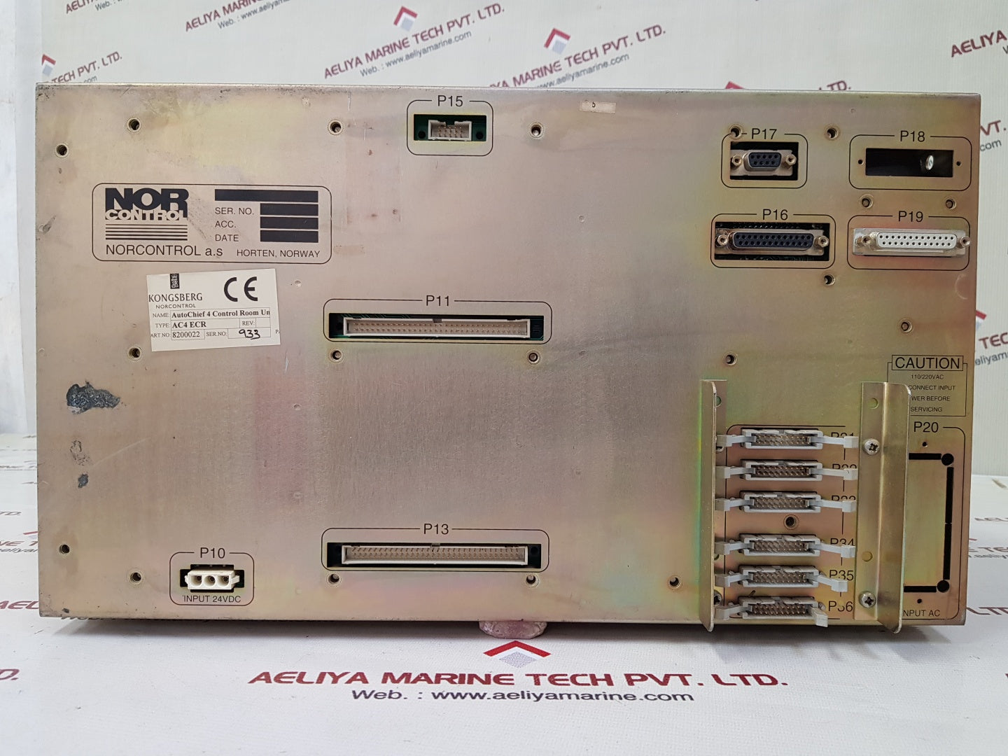 Kongsberg norcontrol ac4ecr auto chief 4 control room unit