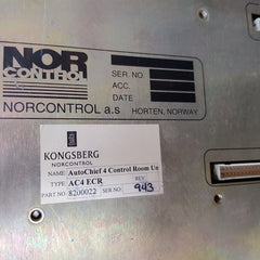 Kongsberg norcontrol ac4ecr auto chief 4 control room unit