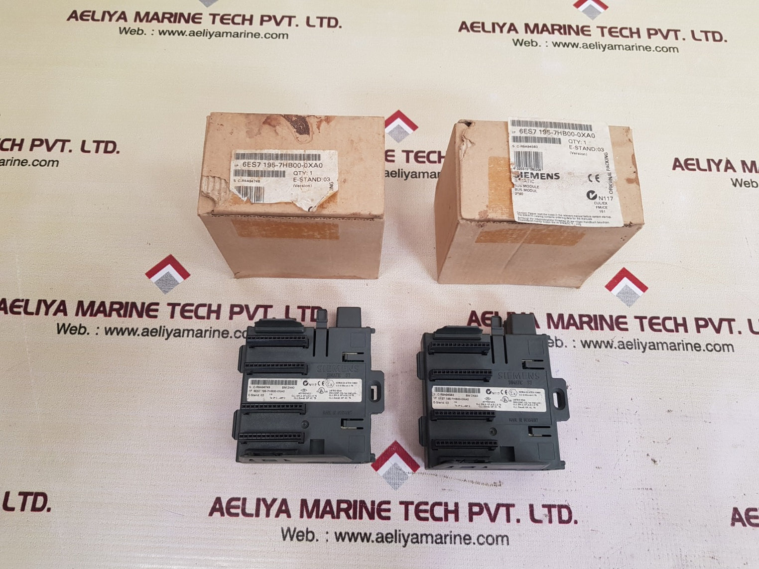 Siemens 6es7 195-7hb00-0xa0 bus module New