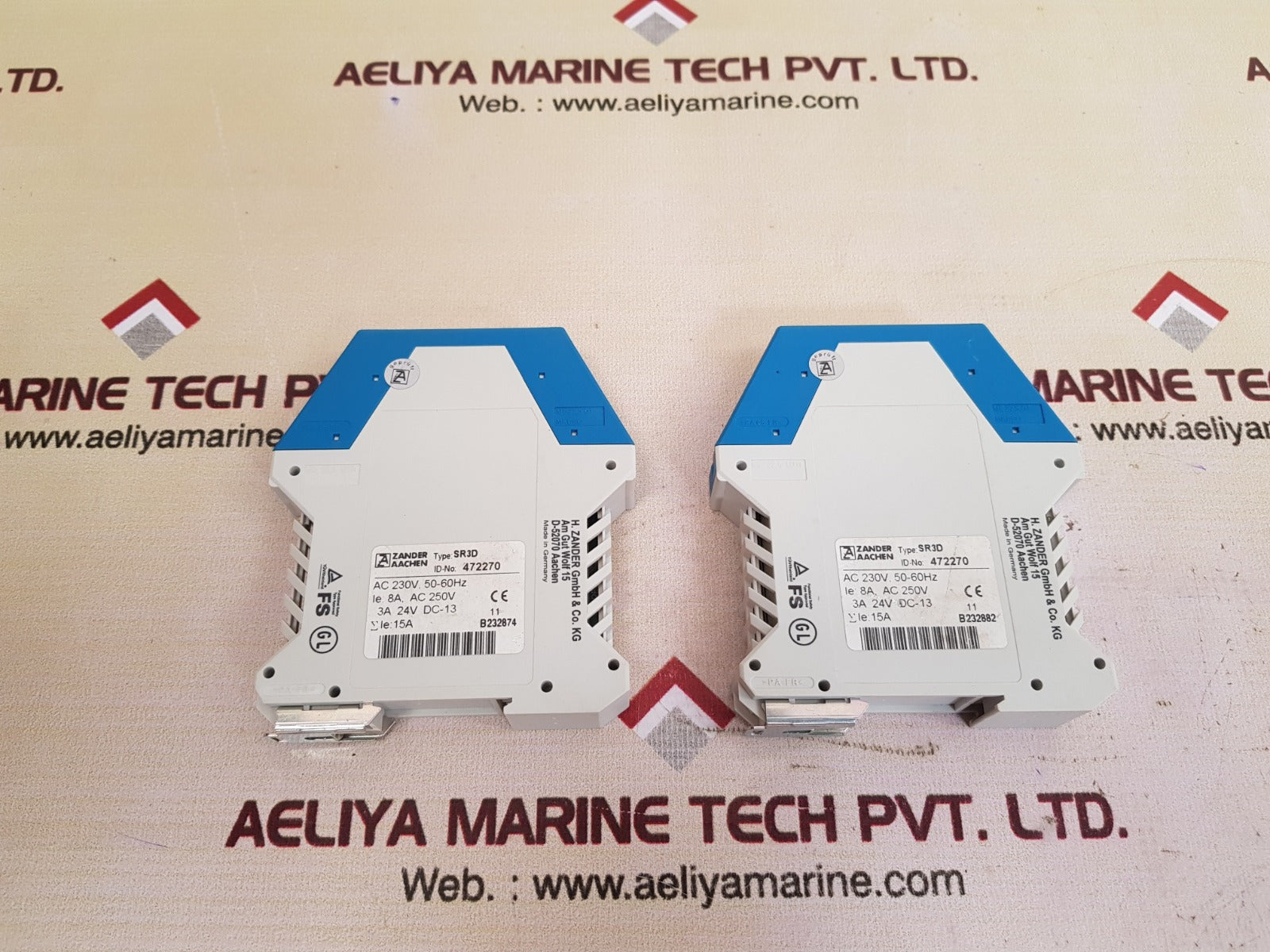 Zander aachen sr3d safety relay 