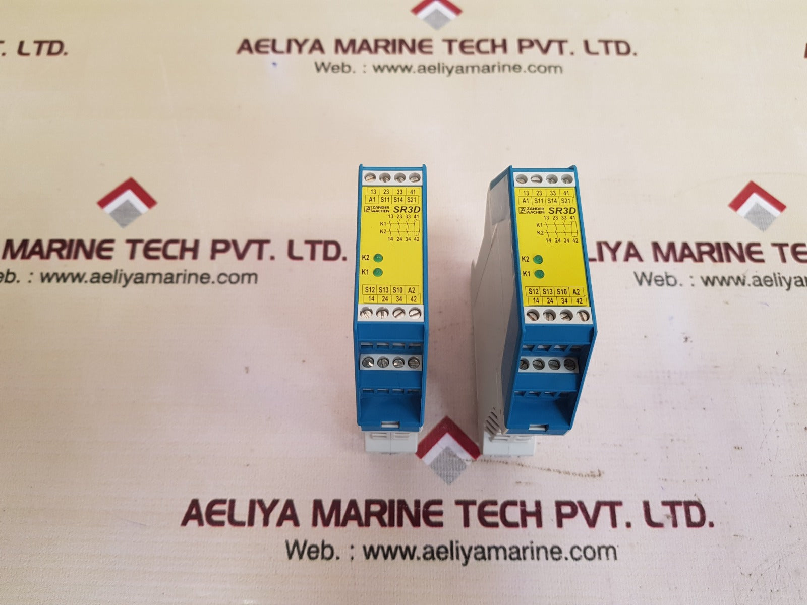 Zander aachen sr3d safety relay 
