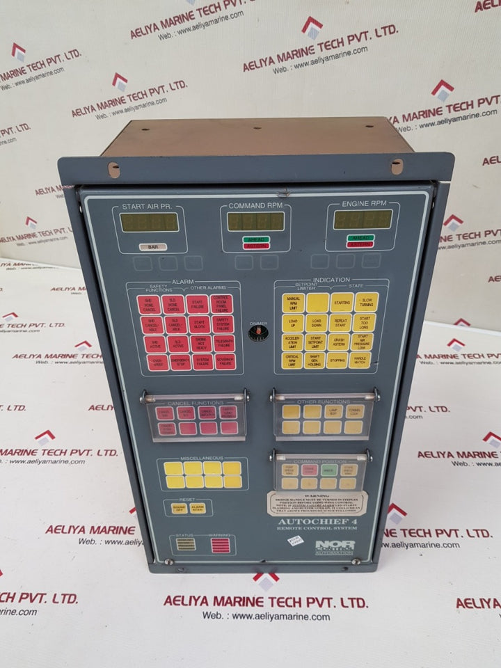 Norcontrol autochief 4 remote control system