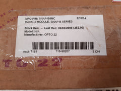 Opto 22 snapb8mc ecr14 8slot module rack