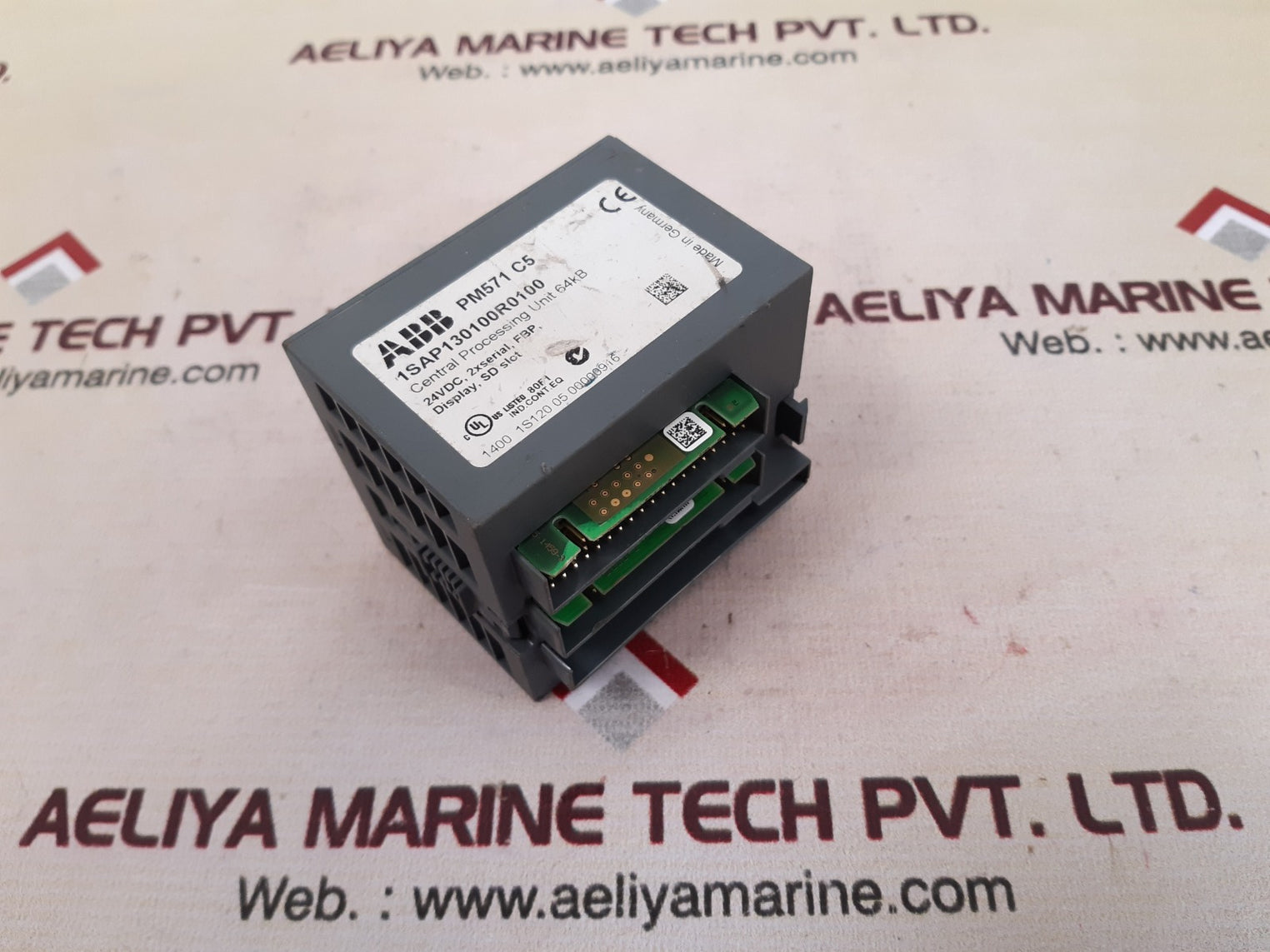 Abb pm571 c5 1sap130100r0100 central processing unit 64kb