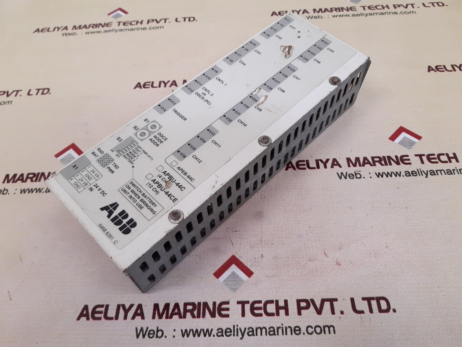 Abb apbu-44c apbu-44ce branching unit 