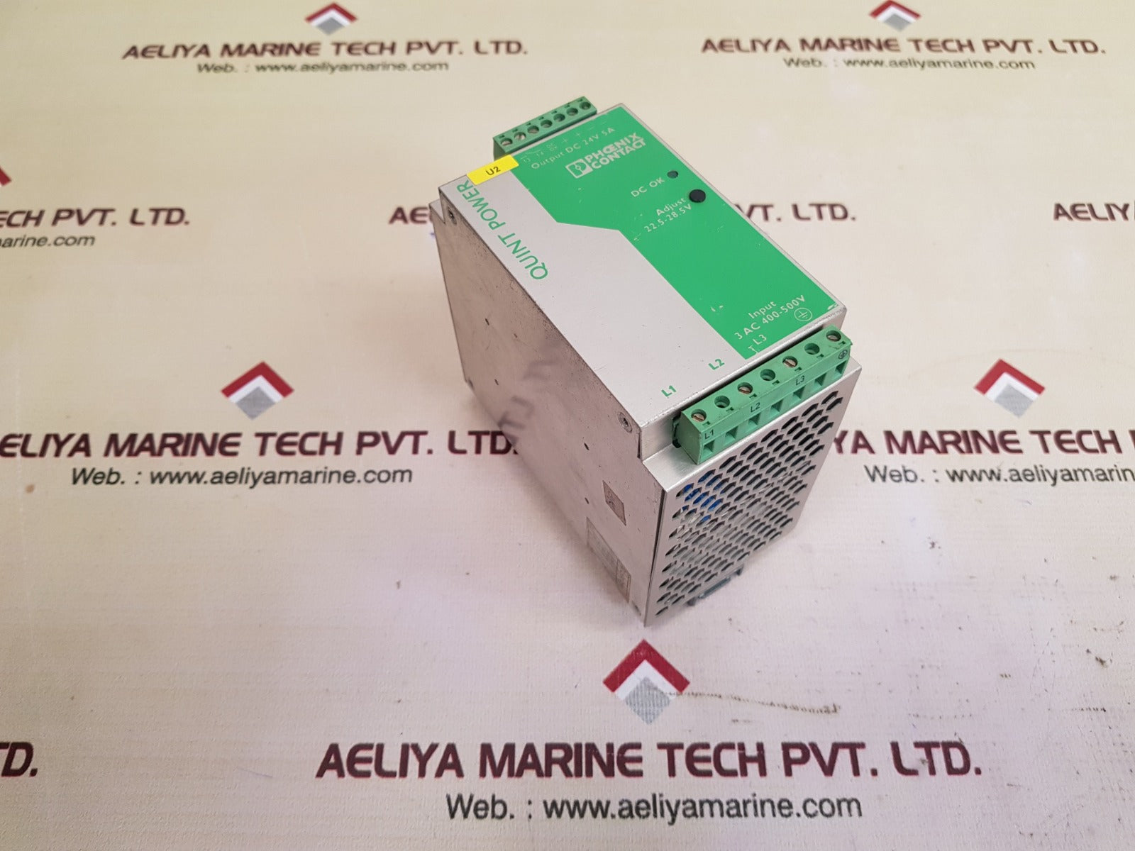 Phoenix quint-ps-3x400-500ac/24dc/5 power supply 2938594