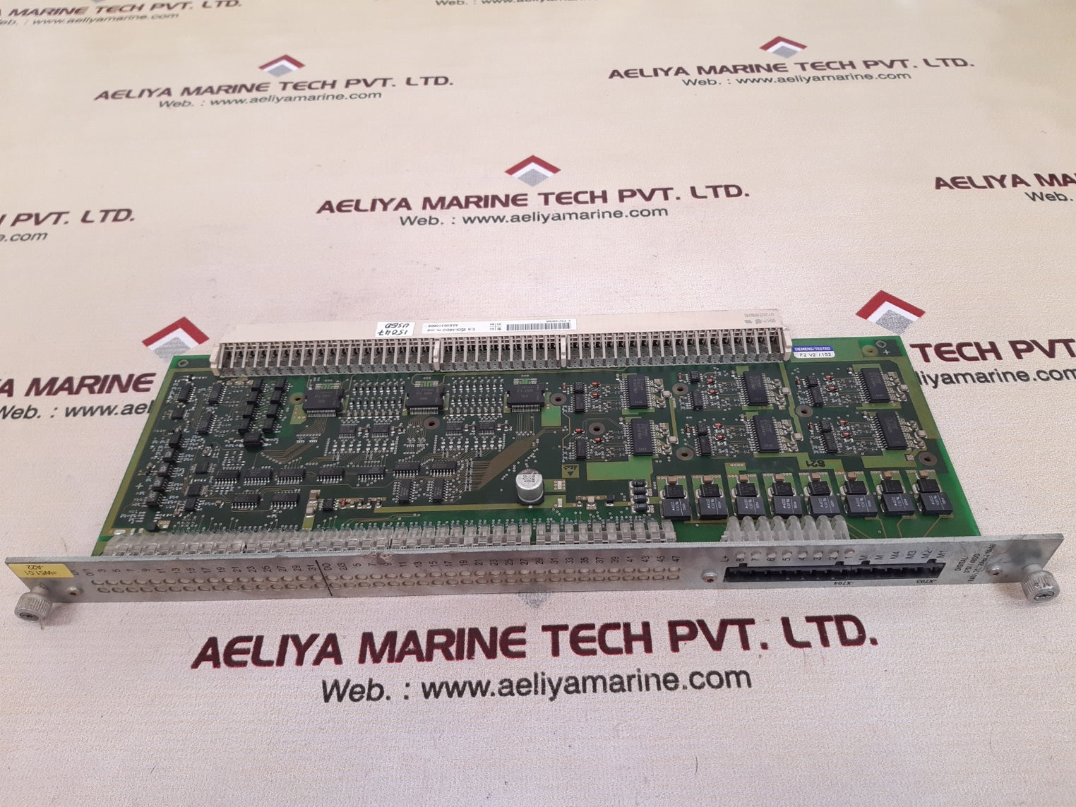 Siemens digital 32di/48do 6au1510 2ab00 0aa0 module