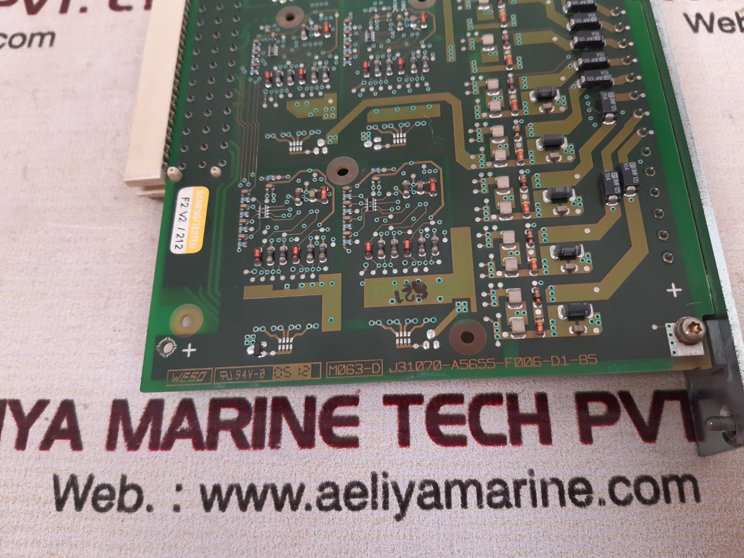 Siemens digital 32di/48do 6au1510 2ab00 0aa0 module