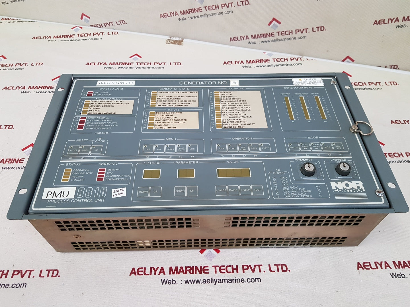 Norcontrol pmu 8810 process control unit