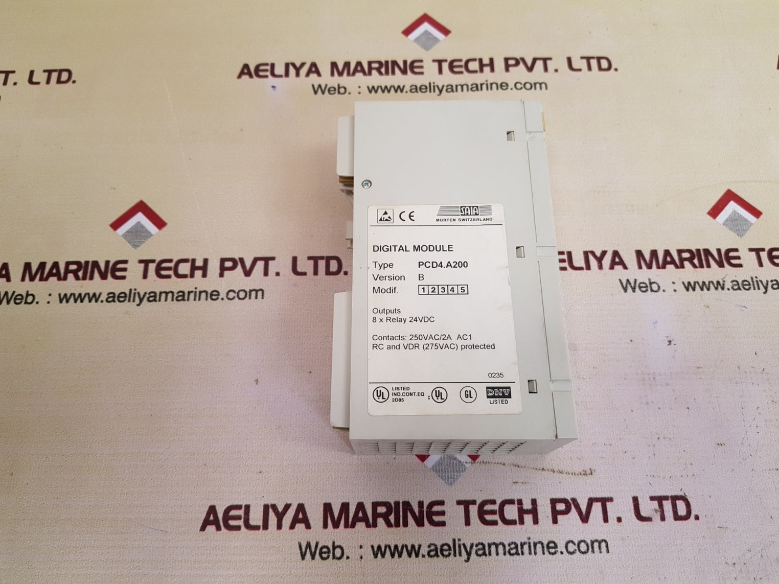 Saia pcd4.a200 digital output module version b