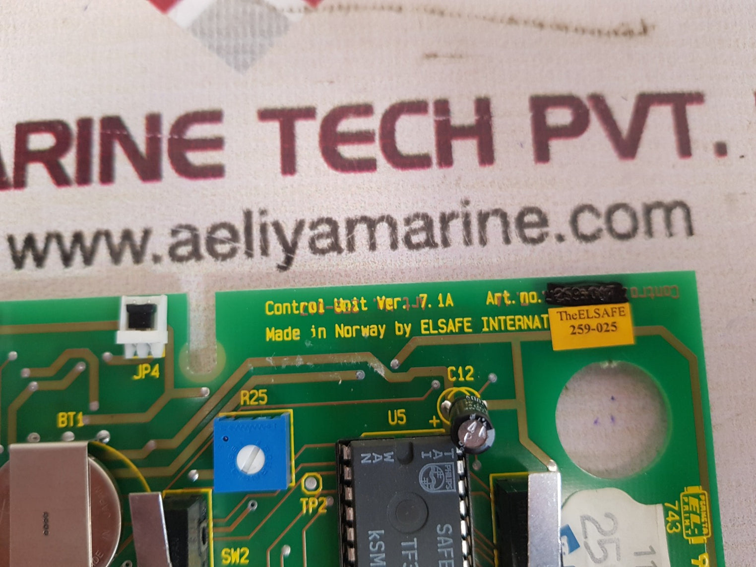 Elsafe 259-025 control unit 259-017