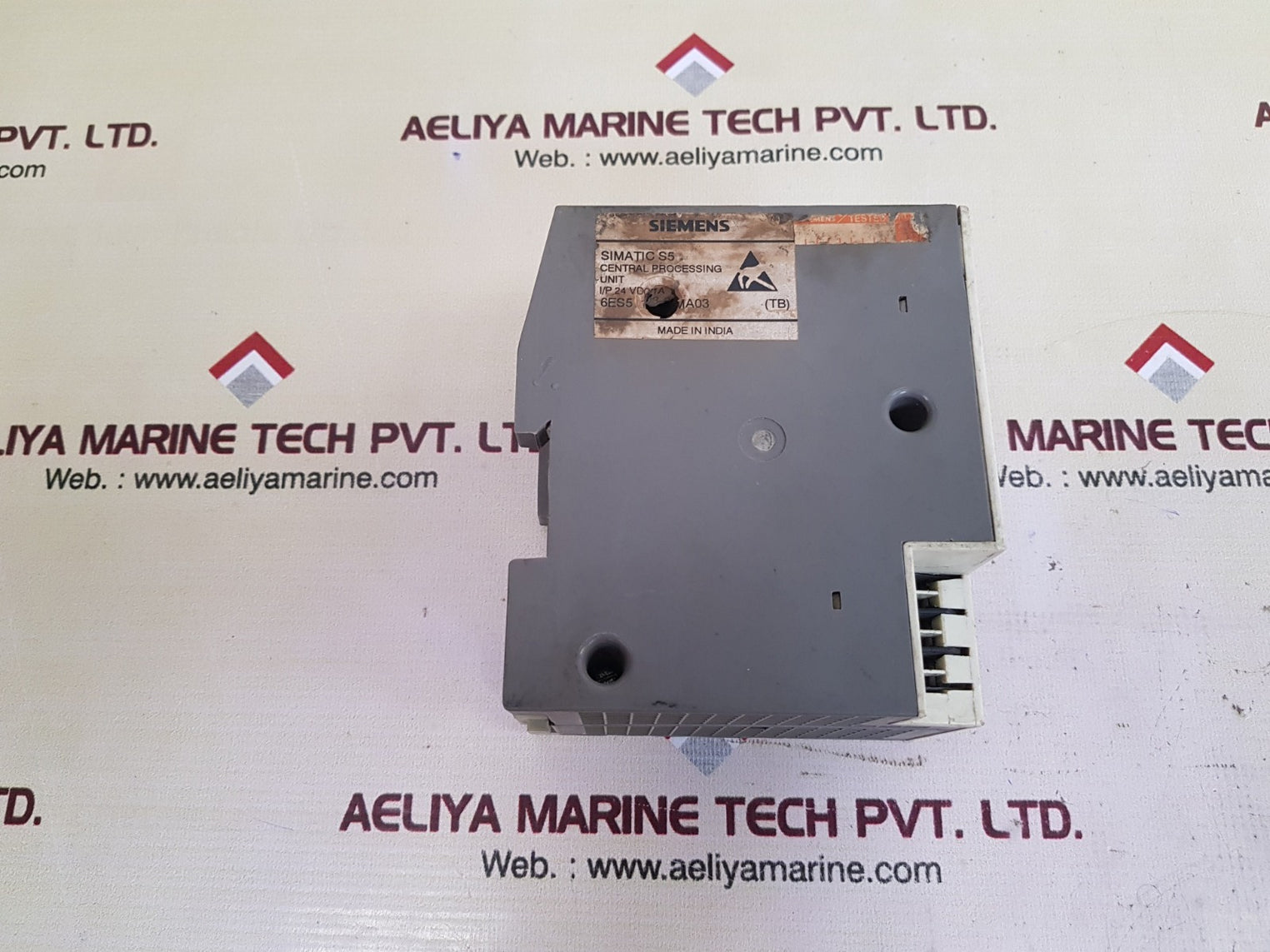 Siemens 6es5 103-8ma03 simatic s5-100u cpu module