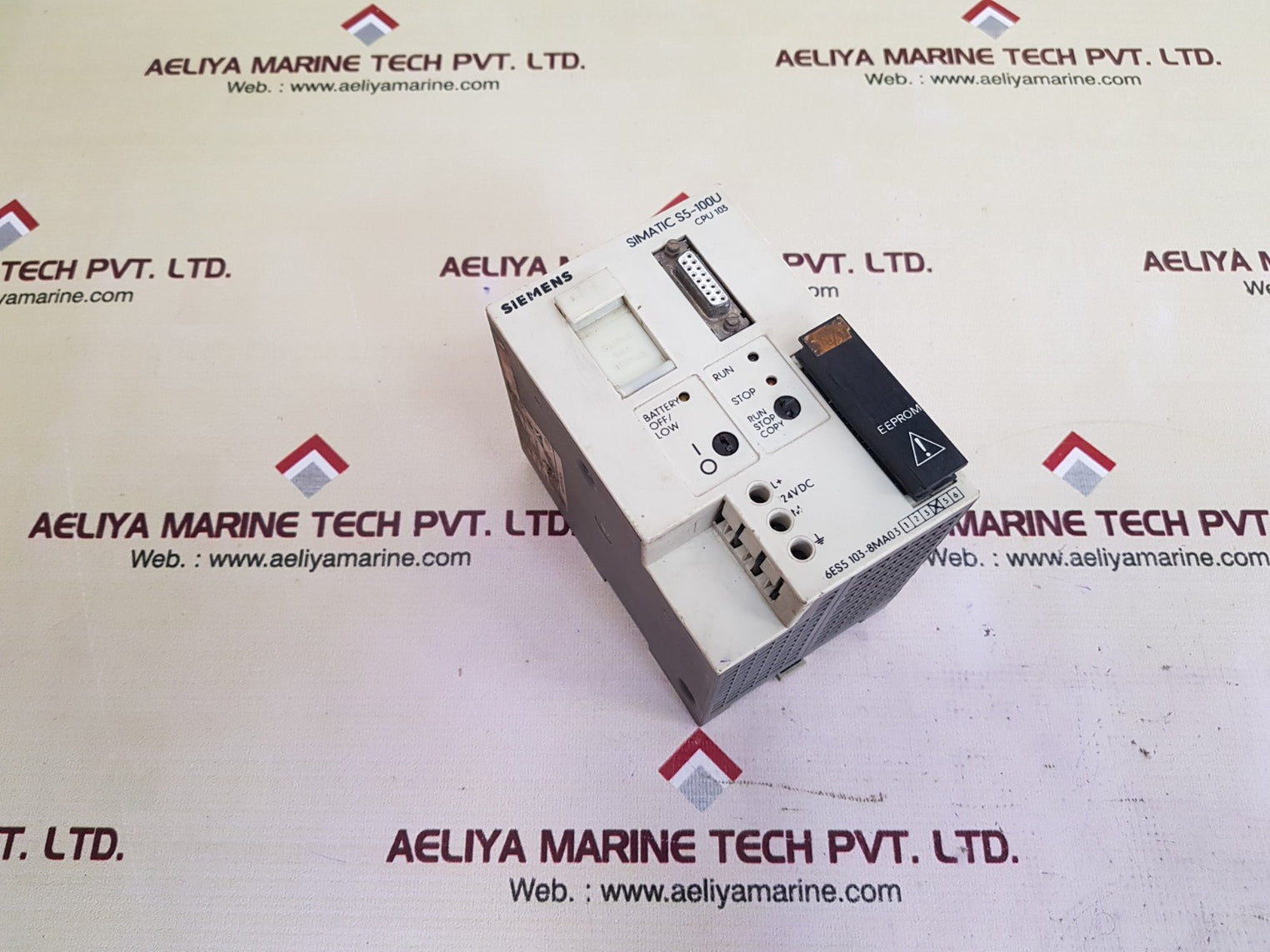 Siemens 6es5 103-8ma03 simatic s5-100u cpu module
