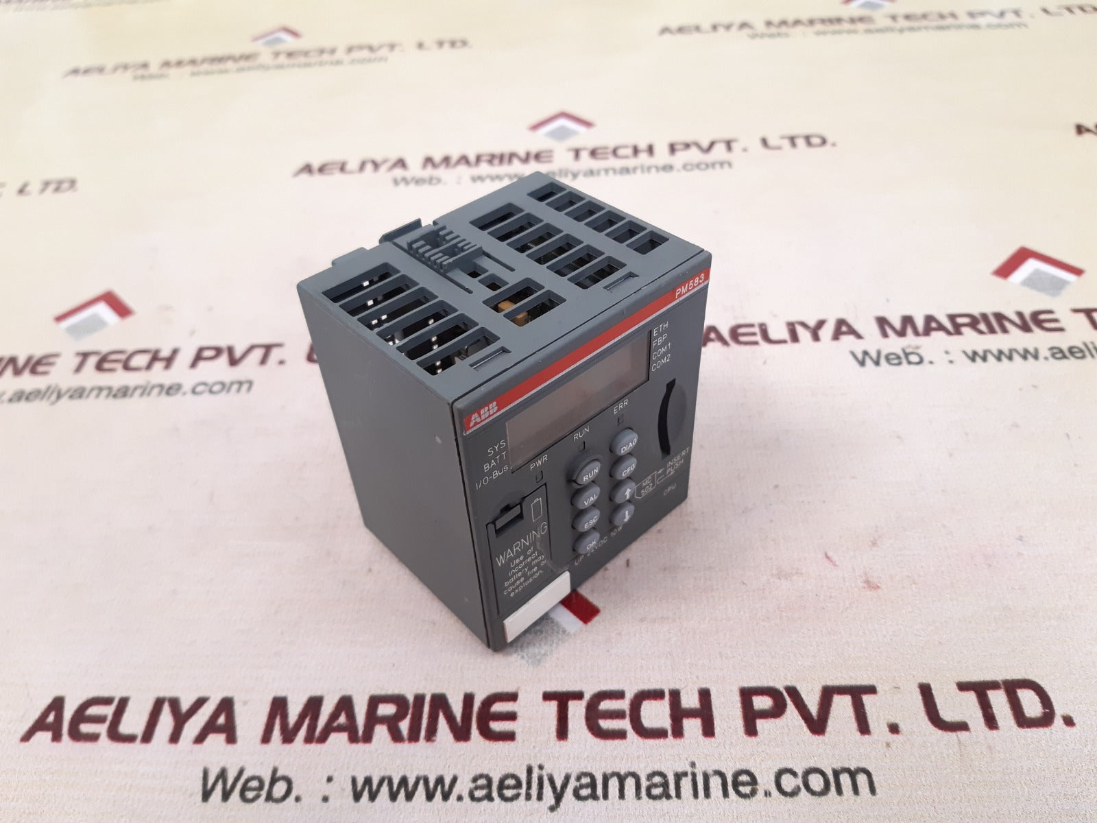 Abb pm583-eth a5 central processing unit 1 mb ethernet 1sap140300r0271