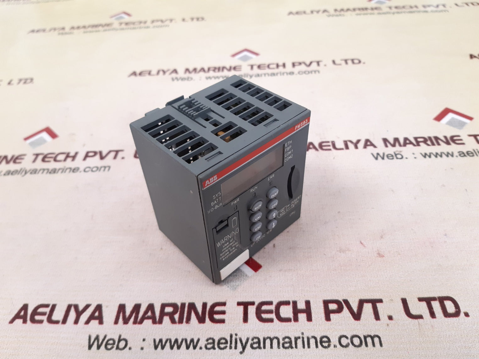 Abb pm583-eth a5 central processing unit 1 mb ethernet 1sap140300r0271