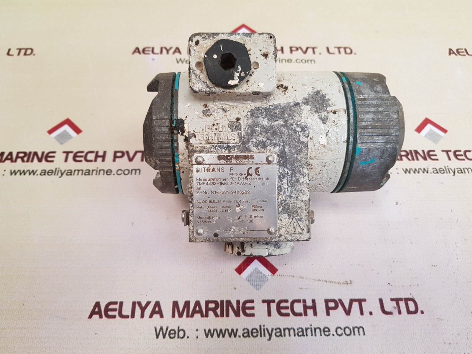 Siemens sitrans p 7mf4433-1eb02-1aa6-z pressure transducer